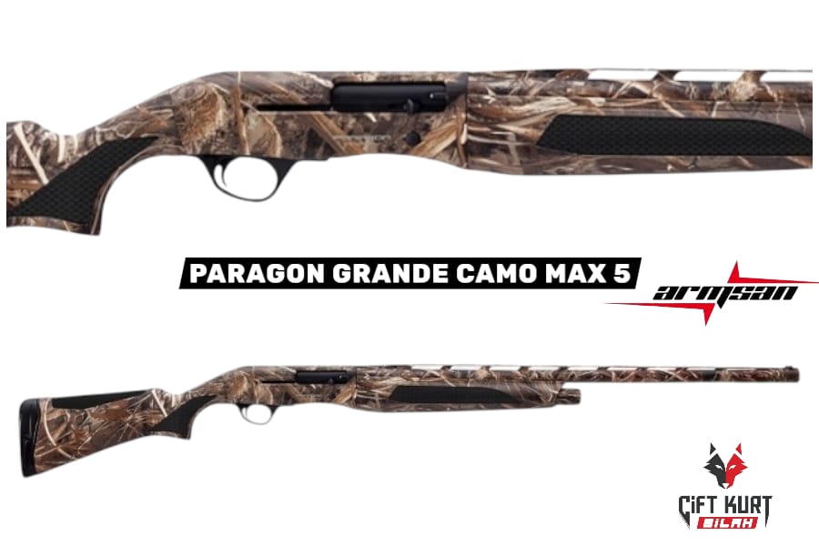 ARMSAN PARAGON GRANDE CAMO MAX 5 OTOMATİK YİVSİZ AV TÜFEĞİ